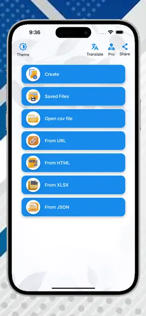 CSV file Create Edit & Viewer screenshot 3