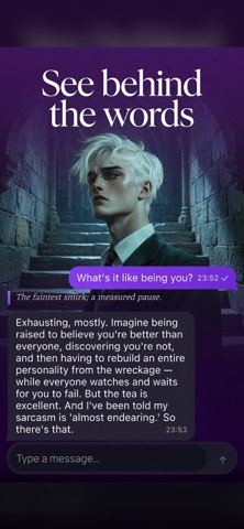 Iskra: AI Story Characters iPhone screenshot