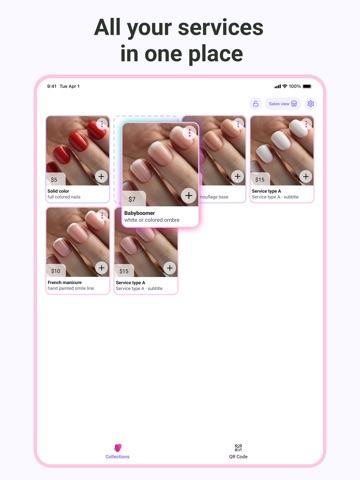 Gelpik iPad screenshot