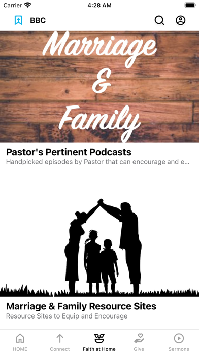 Bennington Bible Church iPhone screenshot 3 - Education app