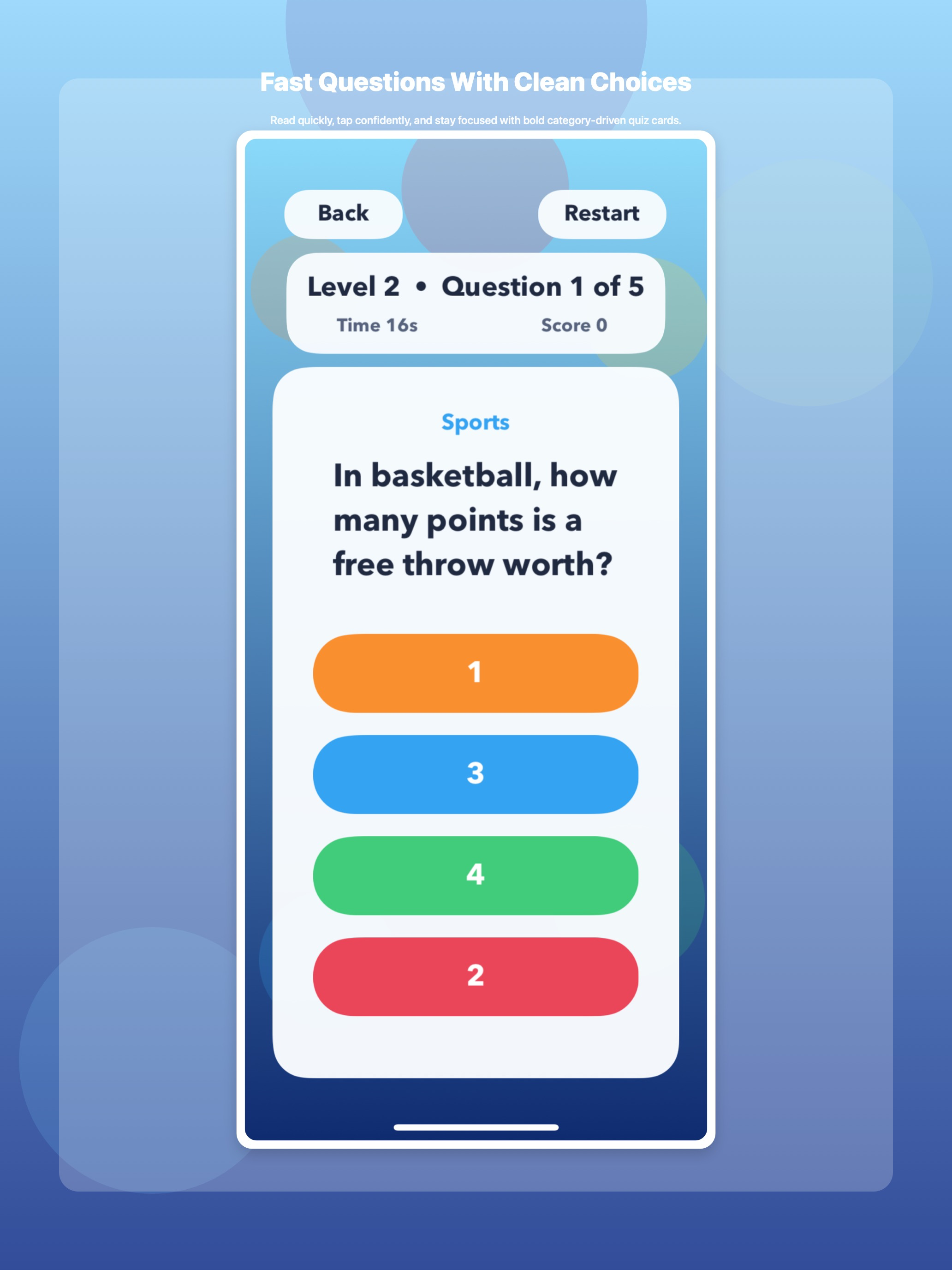 Trivia Burst: Quiz Game