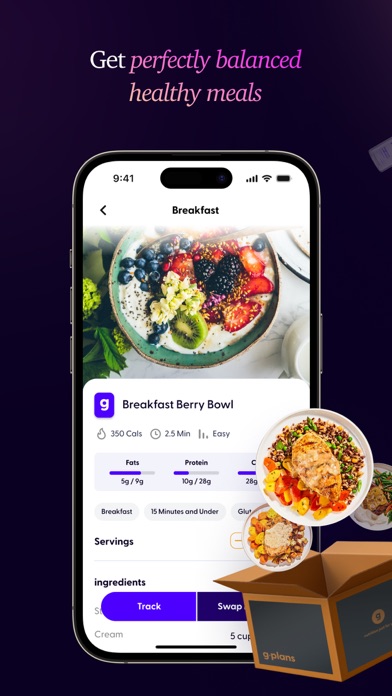 G-Plans: Customized Nutrition Screenshot
