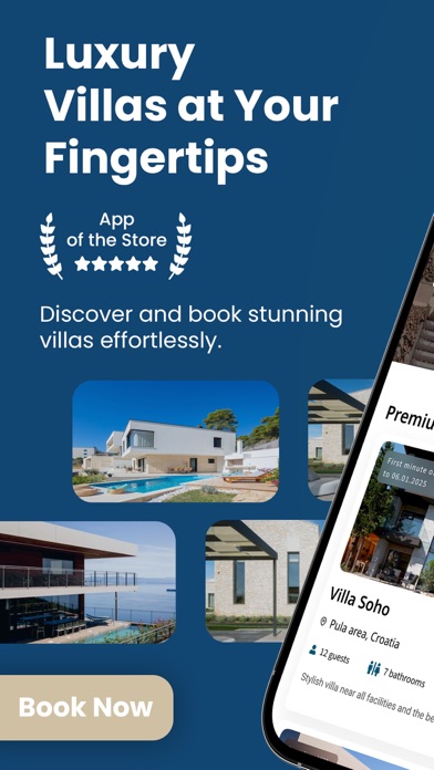 Luxury Croatia Retreats Villas Screenshot