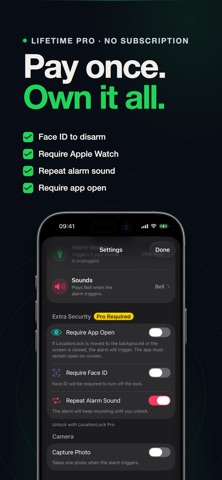 LocationLock: Phone Alarm screenshot