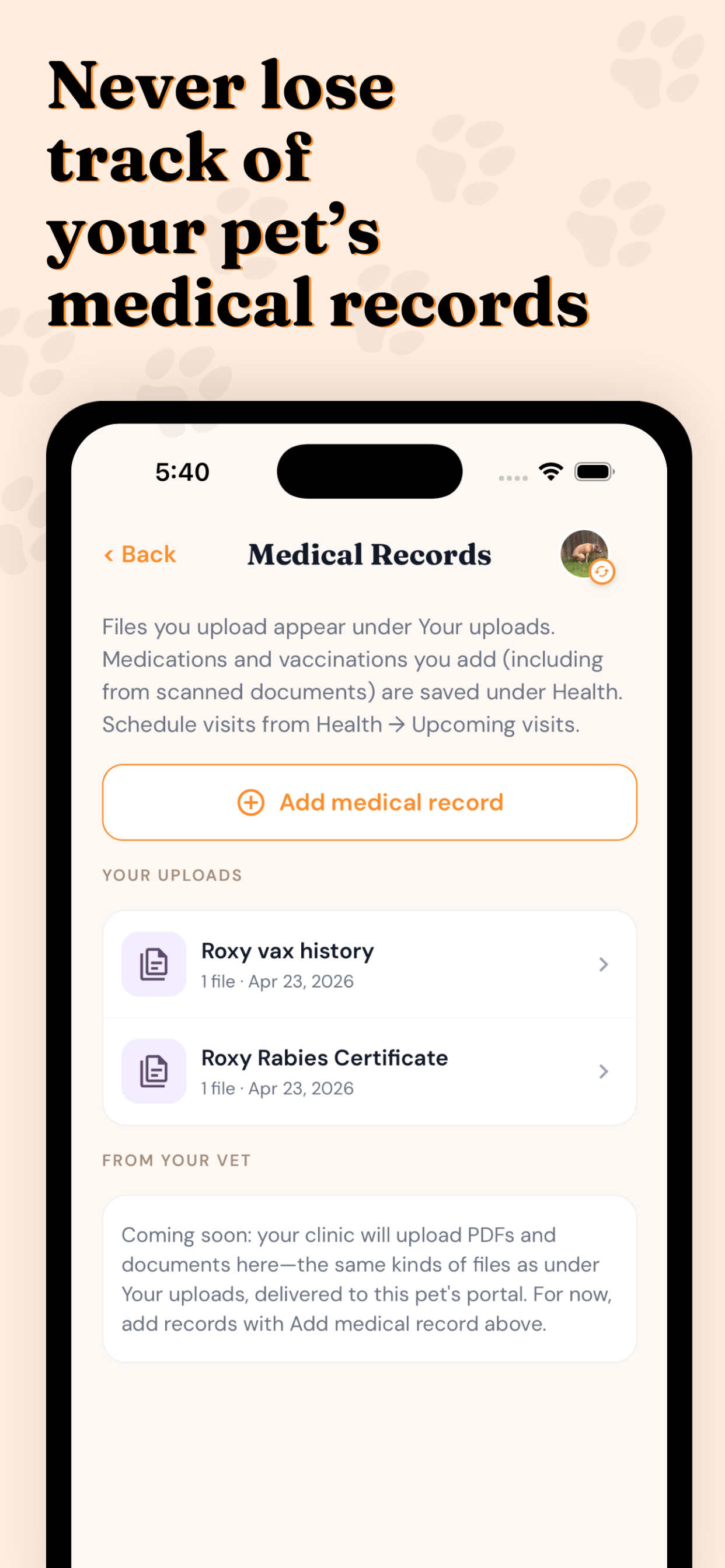 Pet Care Tracker - Crittr