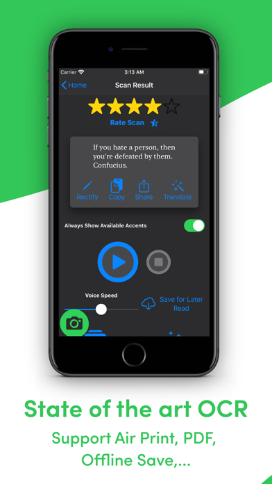 Screenshot #3 pour Talkie OCR - Scanner de texte
