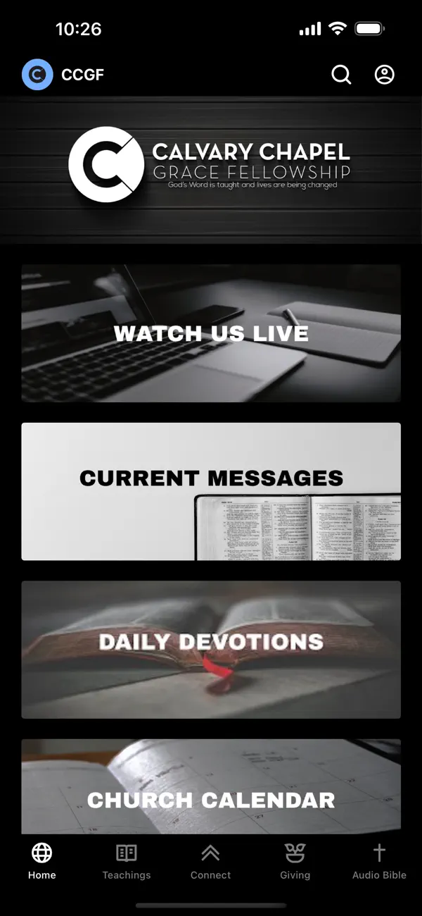 Screenshot #1 pour Calvary Grace Fellowship