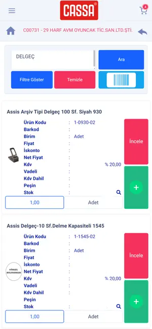 Cassa B2B screenshot 3