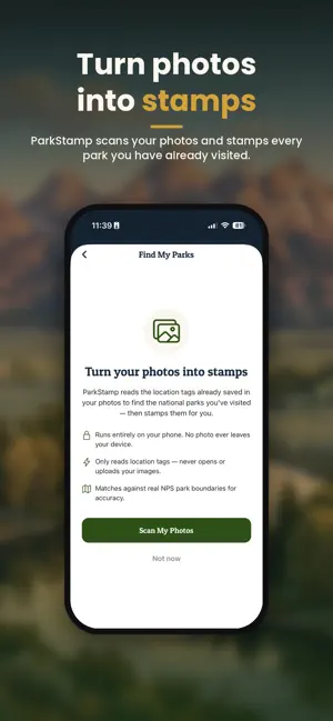 ParkStamp: National Parks screenshot 3