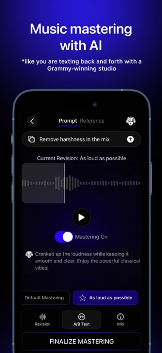 Audio Mastering - SoundBoost Screenshot 2 of 8