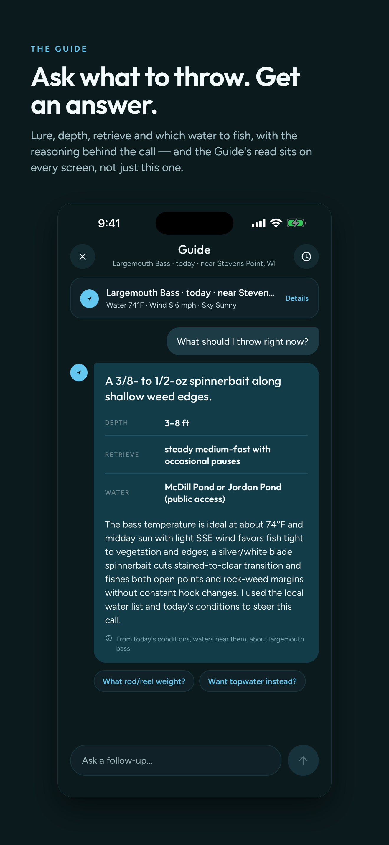 GuideHour: Fishing Forecast screenshot 6