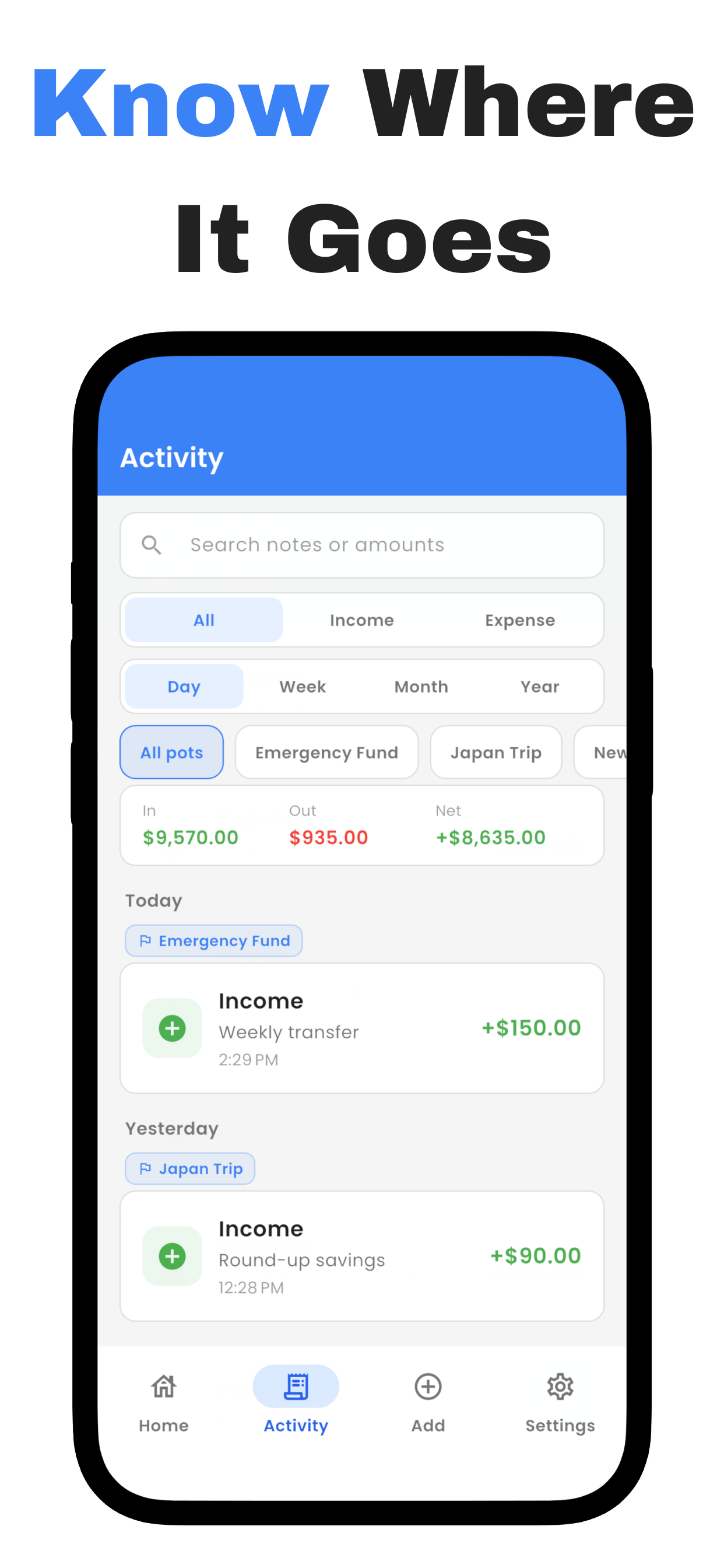 Savings Tracker - Savekit screenshot 3