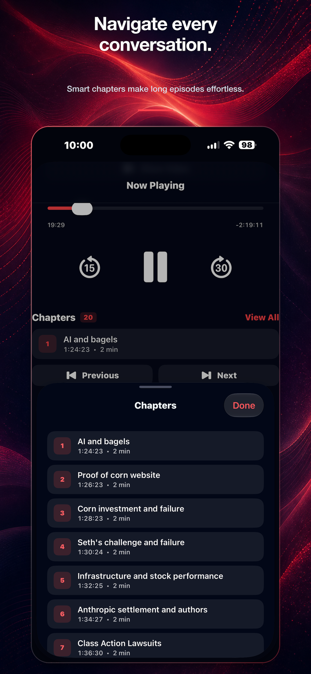 Modcast - Podcast Player screenshot 4