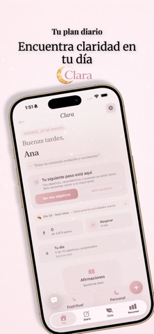 Clara: Diario emocional con IA screenshot