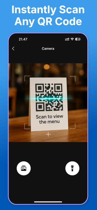 Q R Code Reader Scan ™ Screenshot 1 of 5