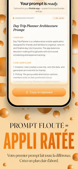 Capture d'écran de AI App Builder Architect sur iPhone 2