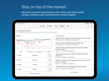 Schwab Mobile iPad screenshot 4