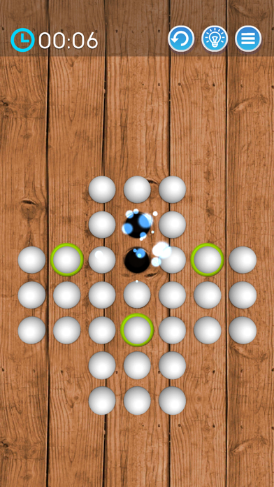 Peg Solitaire Ultra-MarbleJump Screenshot