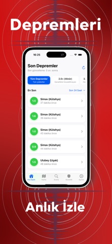 Depremix - Anlık Deprem Uyarı screenshot