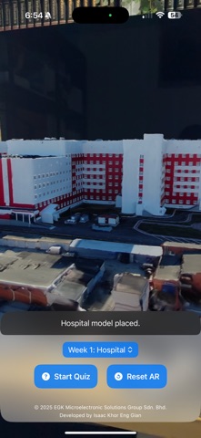 EGK HospitalMarvel AR screenshot