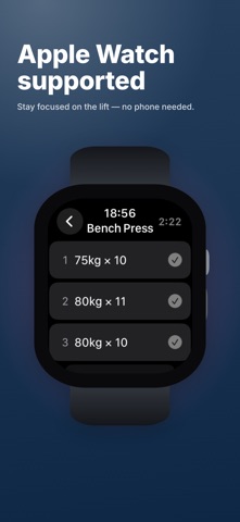BTB Workout Log: Gym Tracker Screenshot 6 of 9