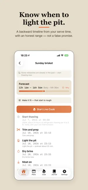 Smokeplan - BBQ Cook Planner screenshot 2