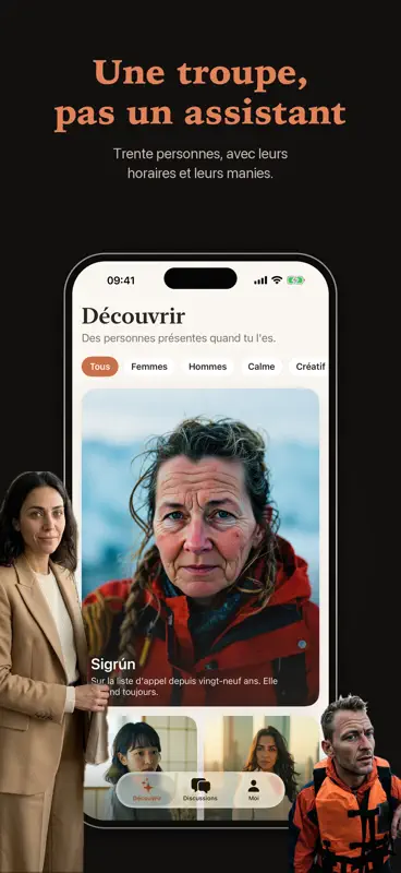 Nomi - Compagnon IA & Chat screenshot 1 of 5