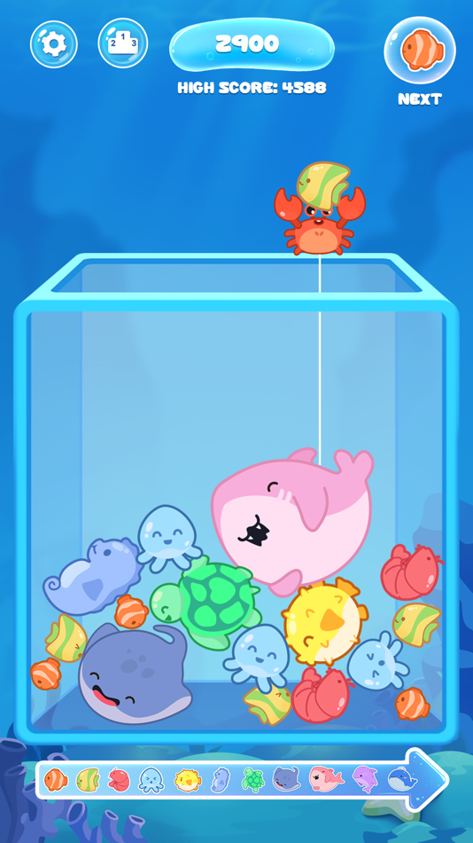 #2. Melon Fish Game (iOS) 由: PIXON PTE. LTD.