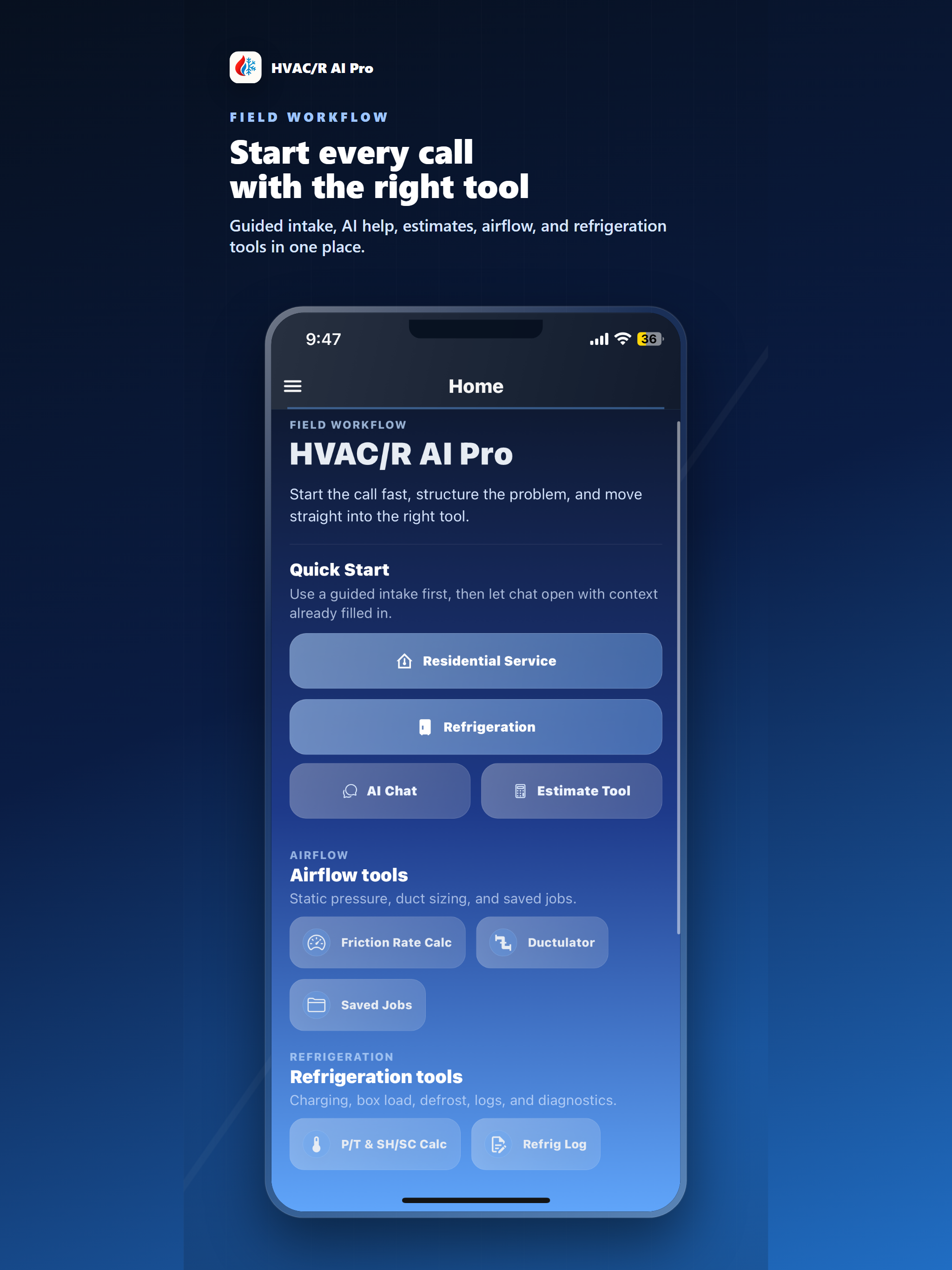 HVAC/R AI Pro