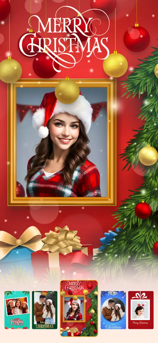 Screenshot #2 pour Christmas Photo Frame Gallery