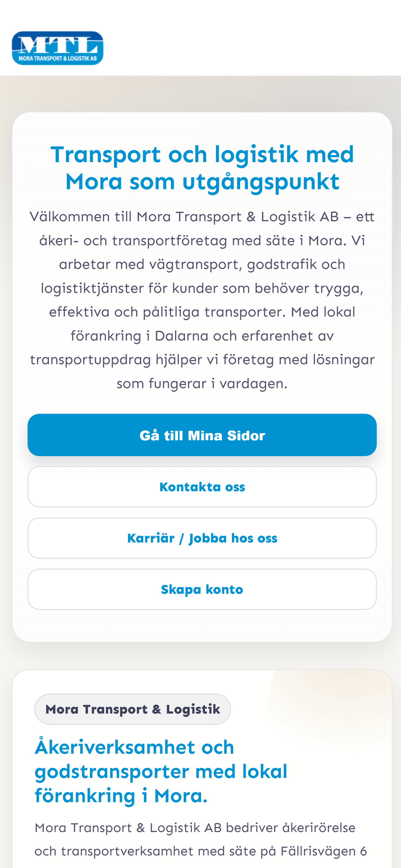 Mora Transport & Logistik