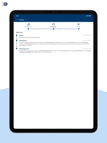 accbid iPad screenshot