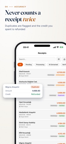 BiFiş: Receipt Scanner Screenshot 4 of 8