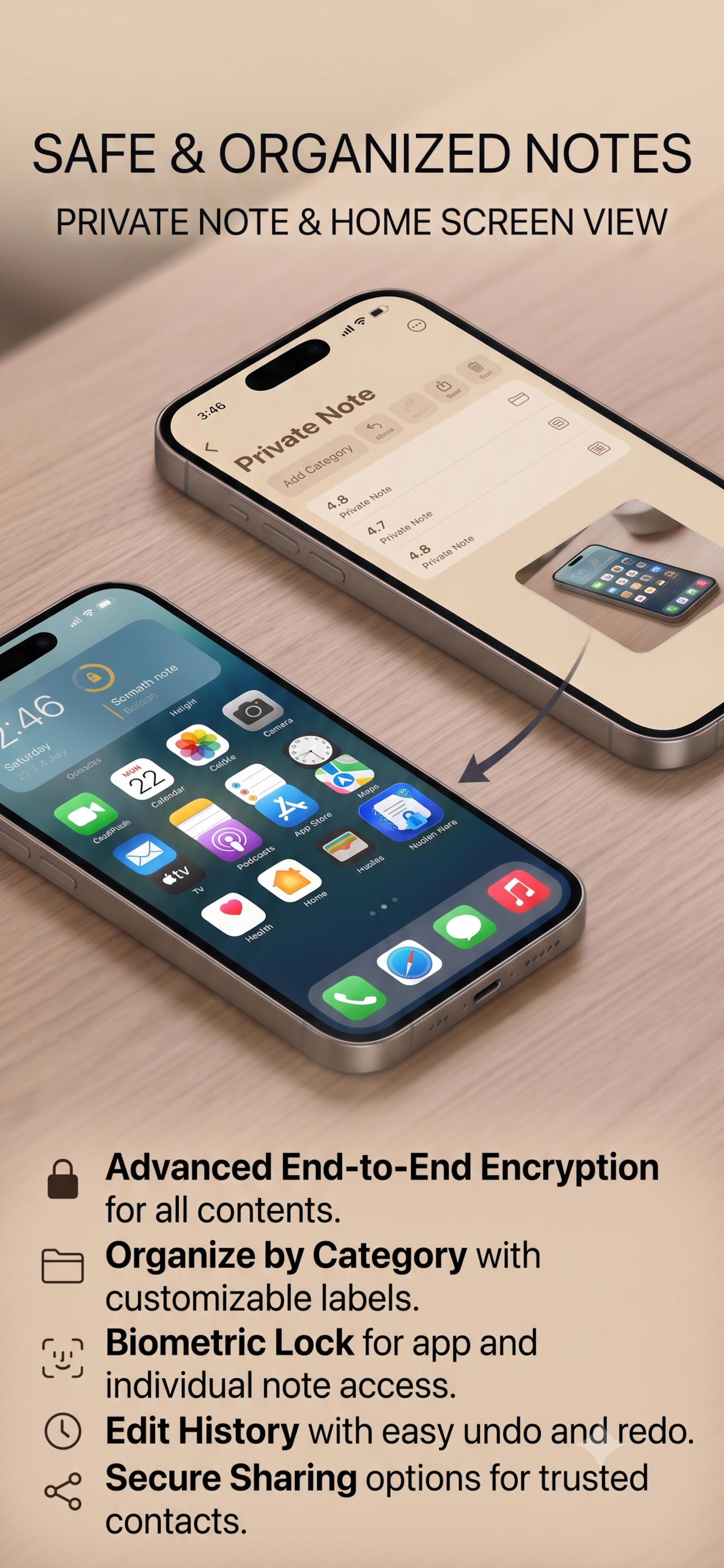 Safe Notes Vault screenshot 9