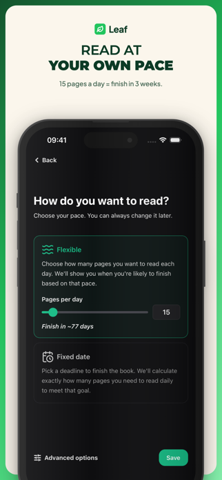 Leaf - Book & Reading Tracker Screenshot 5 of 9