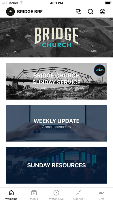 Screenshot #1 pour Bridge Church BRF