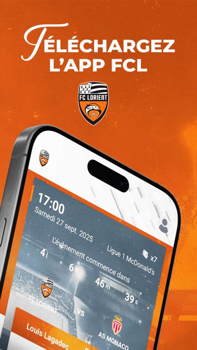 FC Lorient iPhone screenshot 1