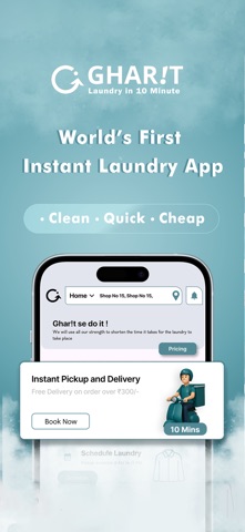 Gharit: Laundry & Dry Cleaning screenshot