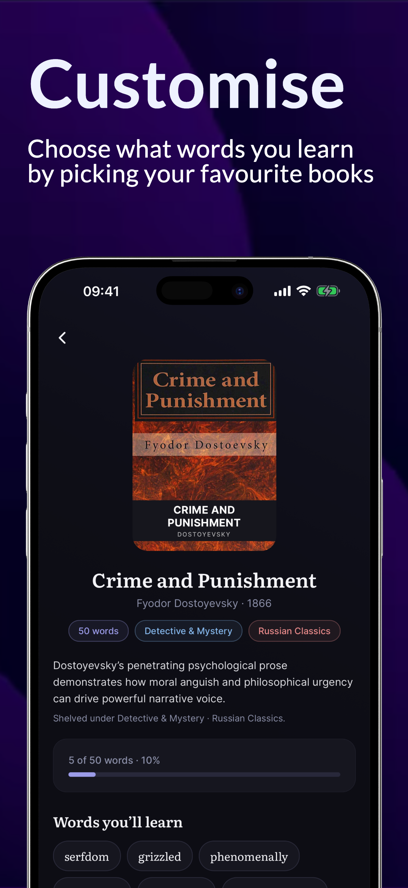 Verbatim: Learn new words screenshot 2