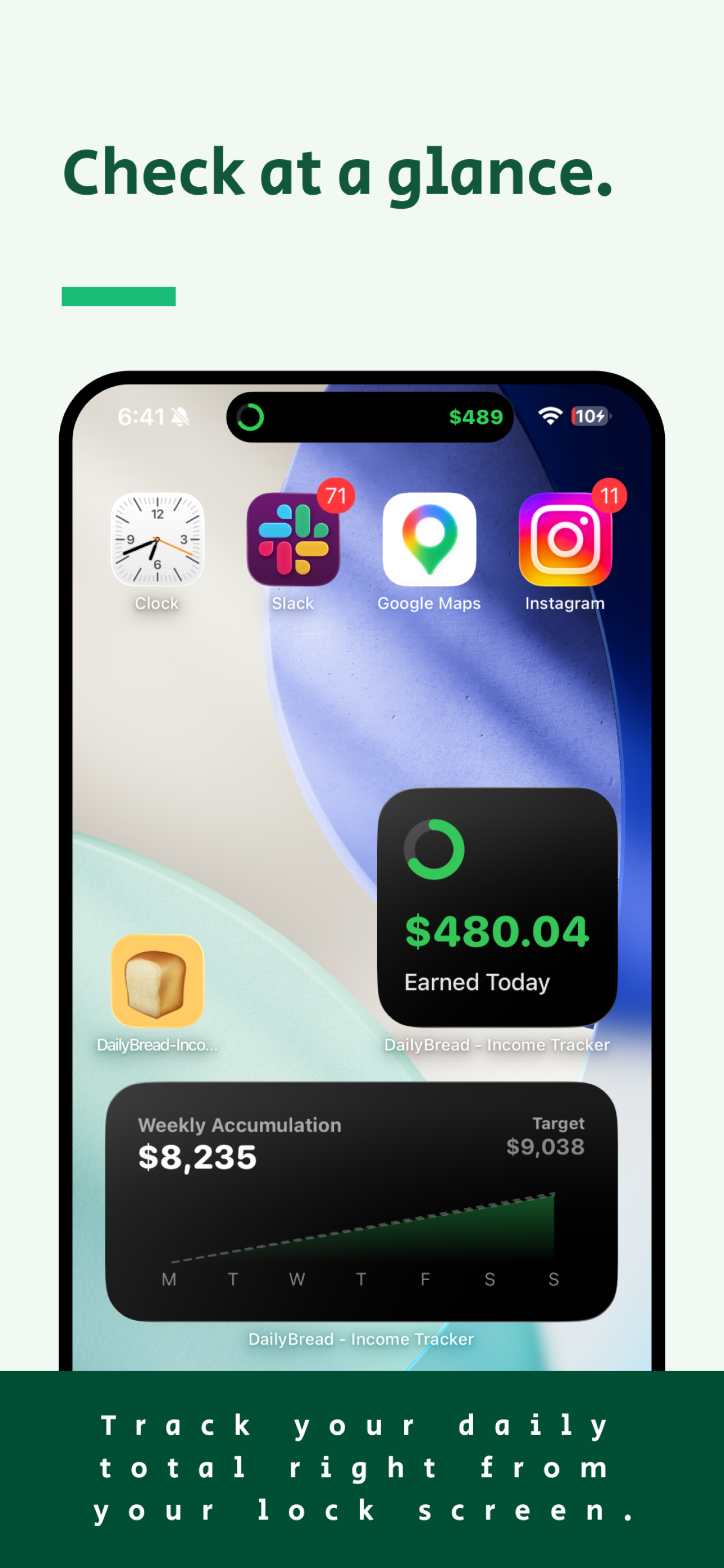 DailyBread - Income Tracker screenshot 3