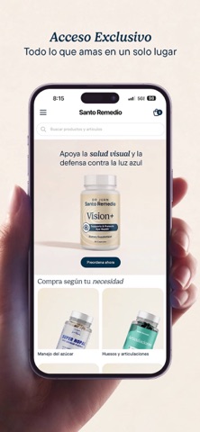 Santo Remedio iPhone screenshot