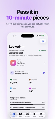 Locked In: Prep for PenTest+ Screenshot 1 of 5