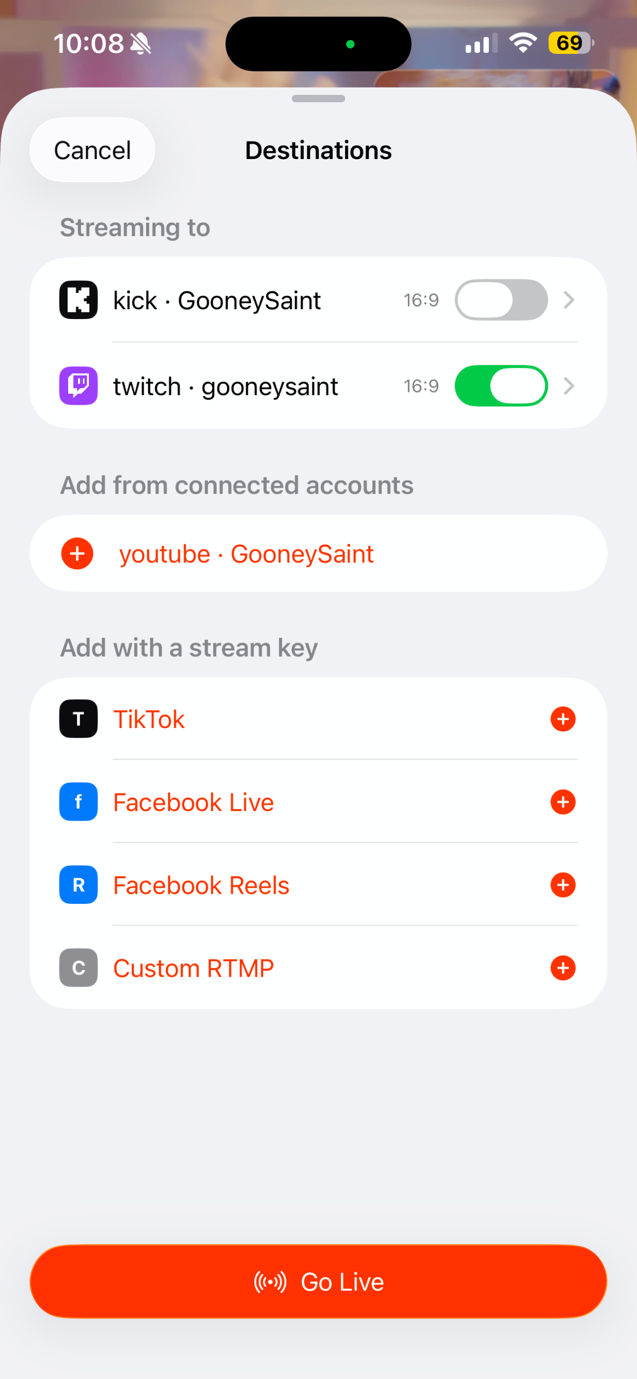 DualStream Go screenshot 4