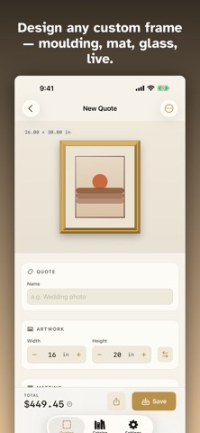 Mitre: Picture Framing Studio screenshot