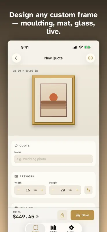 Mitre: Picture Framing Studio screenshot 1 of 10