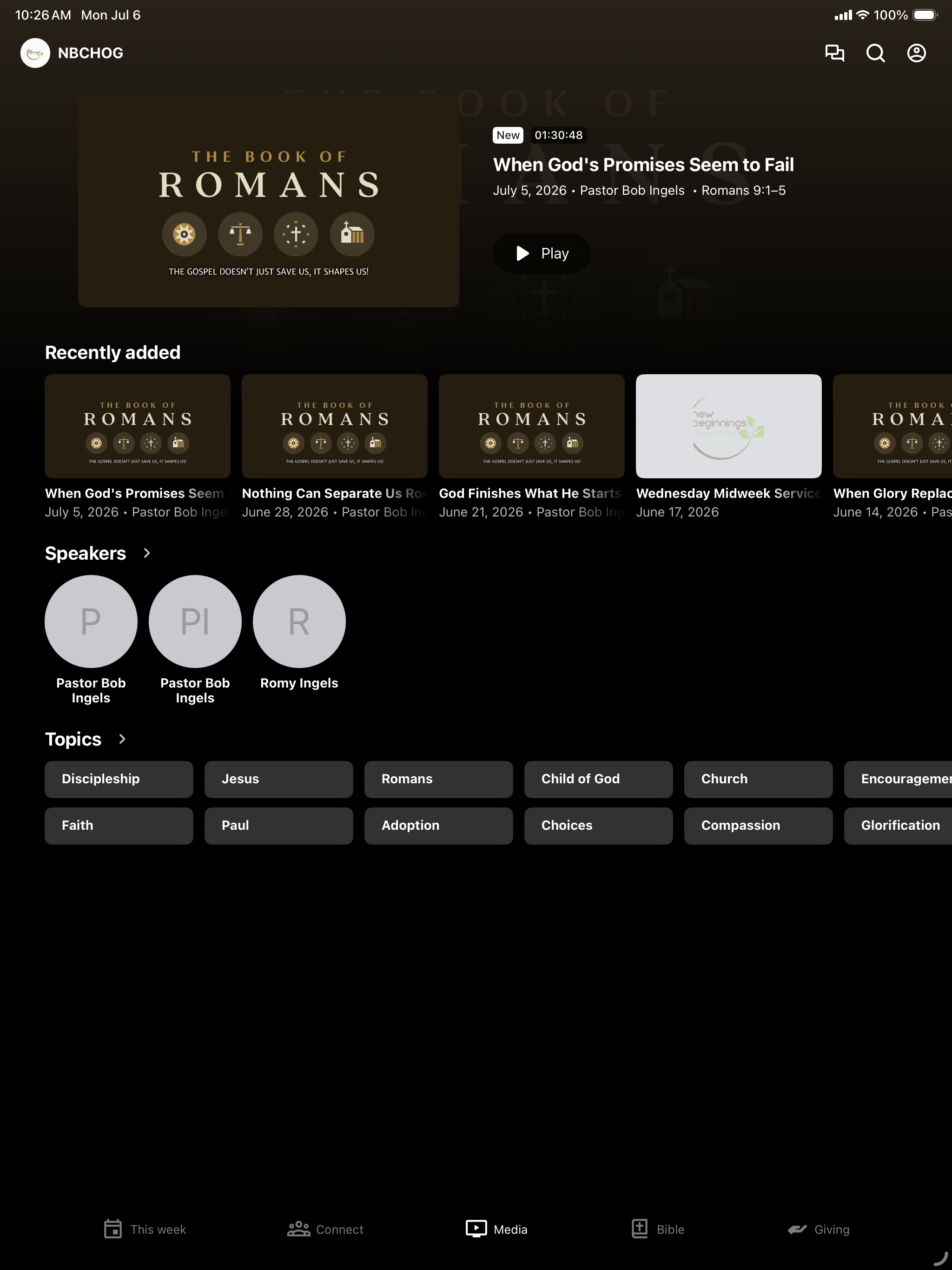New Beginnings Church of God screenshot 6