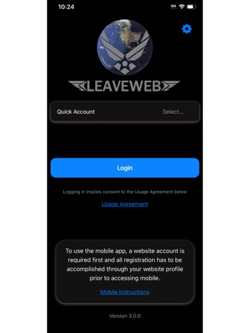 LeaveWeb Mobile