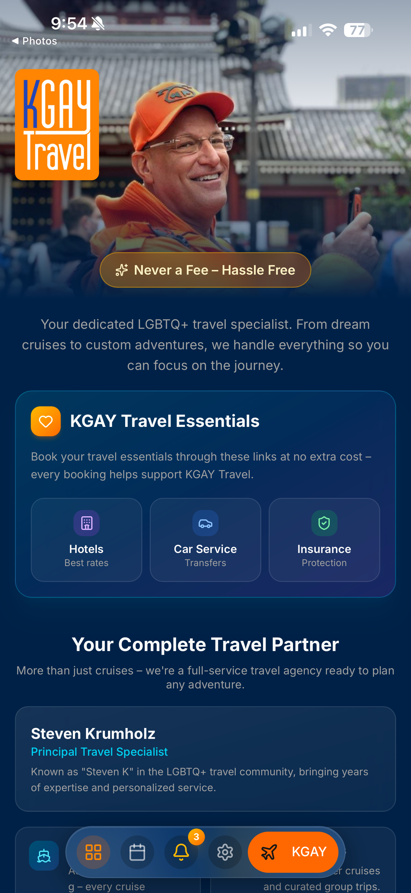 KGAY Travel Guides