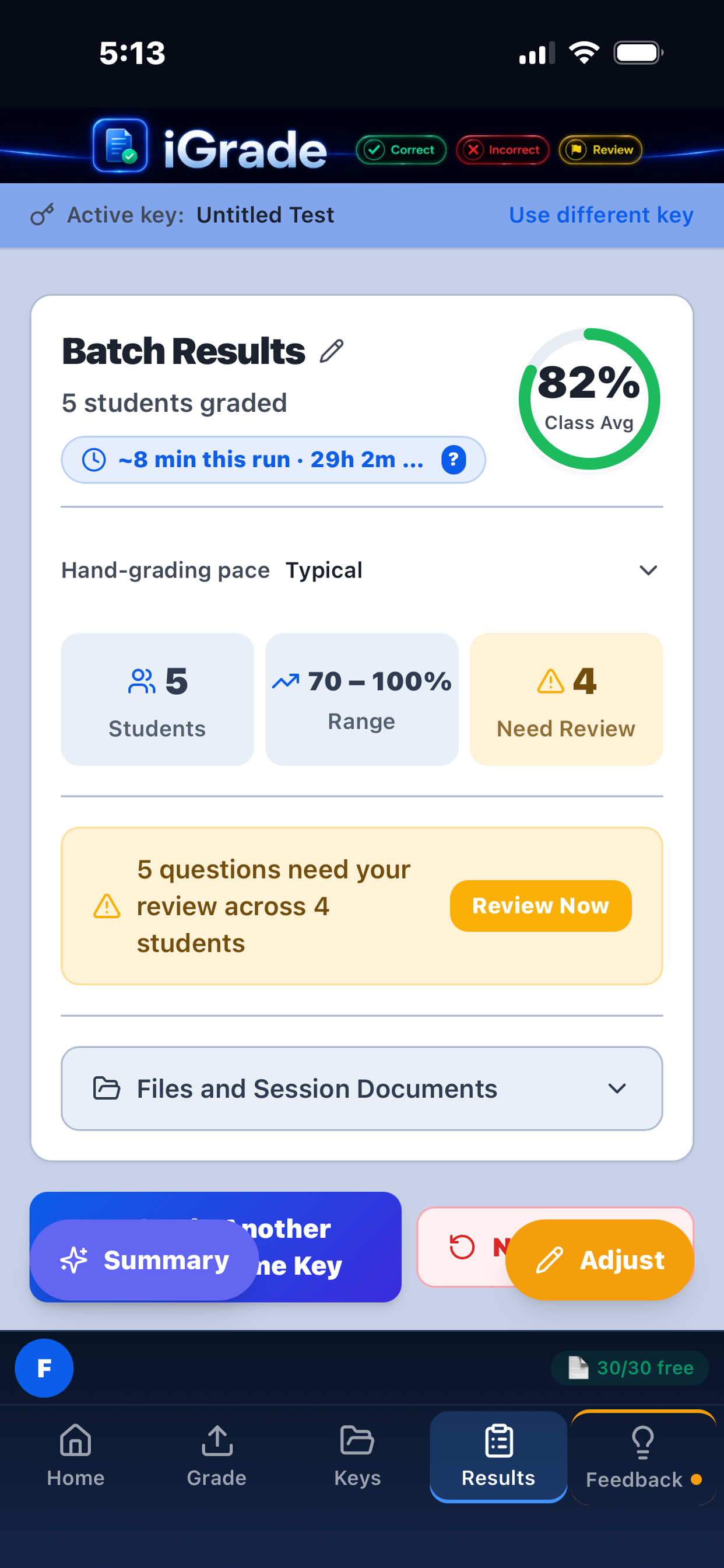 iGrade: AI Grading Assistant screenshot 4
