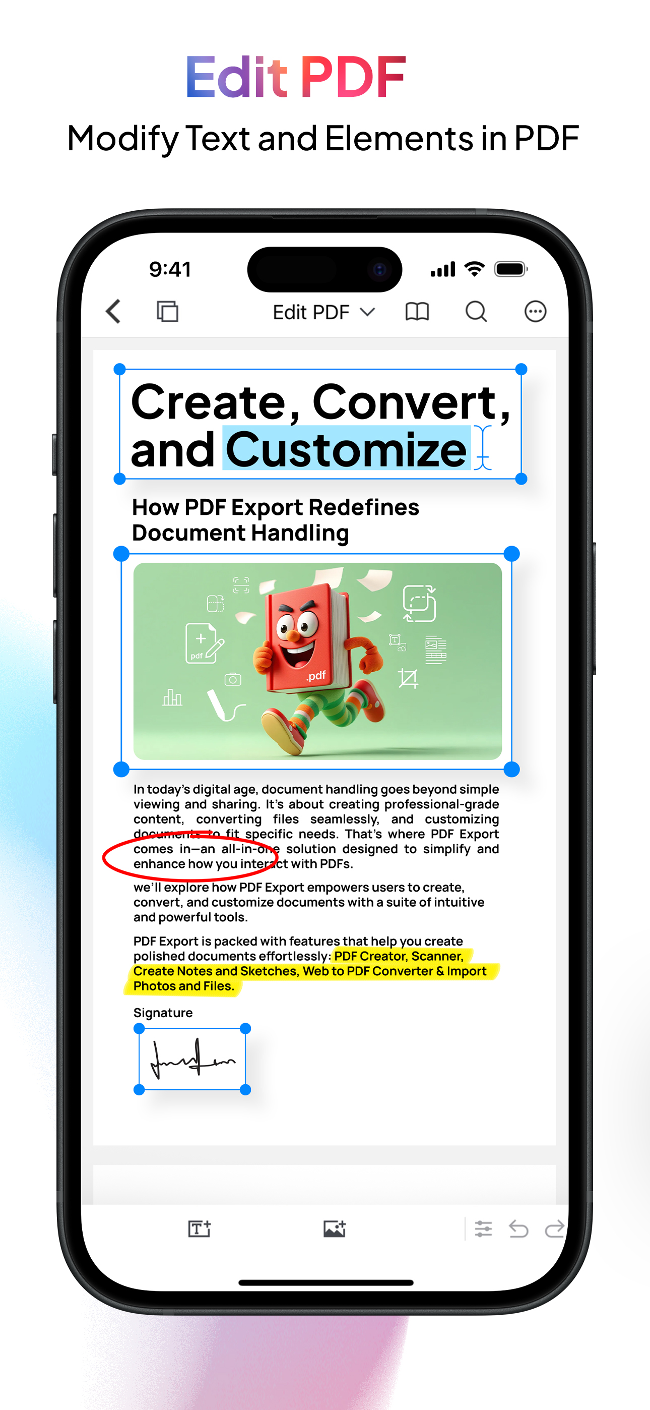 PDF Export - PDF Editor & Scan